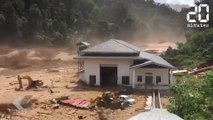 Les images impressionnantes des inondations au Laos - Le Rewind du mercredi 20 septembre 2017