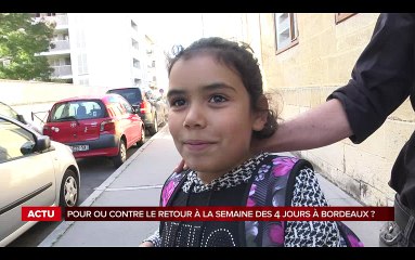 Rythmes scolaires : qu'en pensent les parents d'élèves bordelais ?