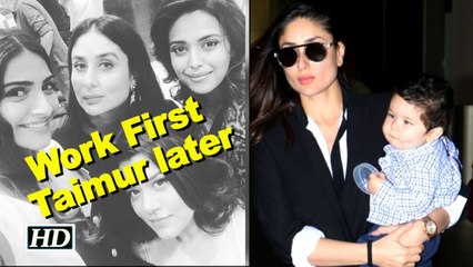 Work is PRIORITY, Taimur comes LATER for Kareena Kapoor Khan