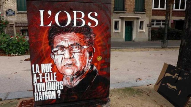 La couverture de L'Obs dessinée par le street artist C215