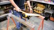 Homemade table saw and fence