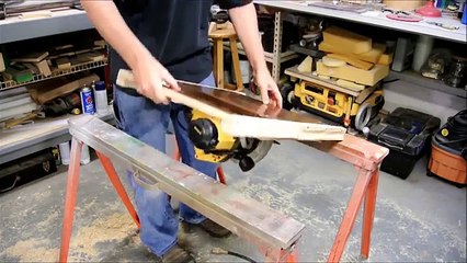 Homemade table saw and fence