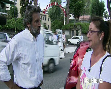 Flavio Insinna, inviato di Carta Bianca , racconta la commovente storia di Barbara Settembre