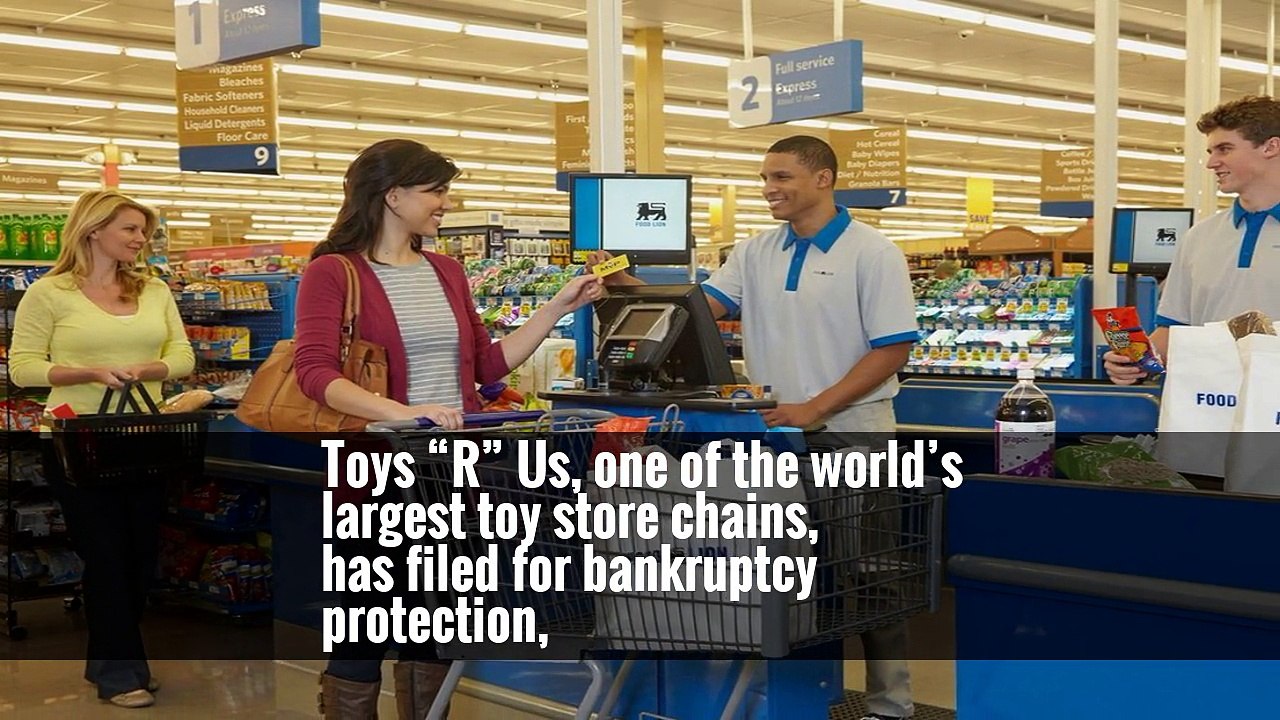 Toys ‘R’ Us Files for Bankruptcy, Crippled by Competition and Debt