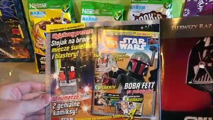 new Star Wars Surprise Toys Nestle Cereal Promo Pack + Lego Star Destroyer & Tie Fighter Bricks