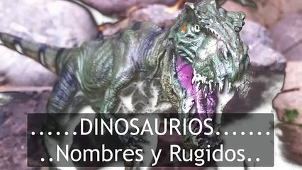 Dinosaurios para niños - Rugidos, Nombres y más!