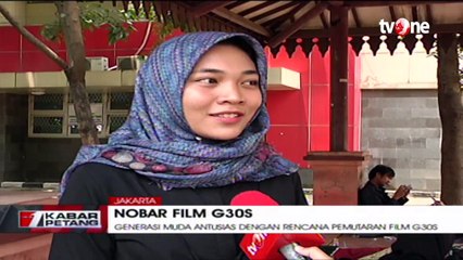 Generasi Muda Antusias dengan Pemutaran Film G30S-PKI