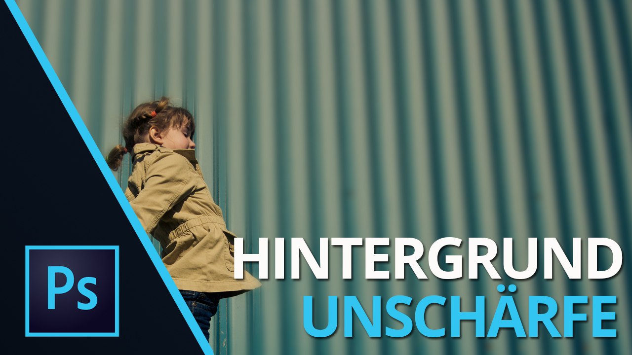 Hintergrund unscharf machen | #Photoshop #Tutorial