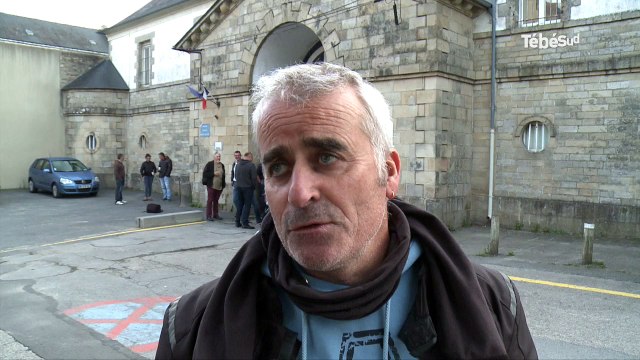 Vannes. Une dizaine de surveillants bloquent l'entrée de la maison d’arrêt