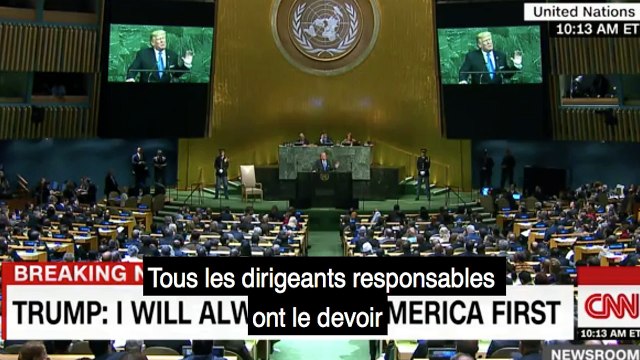 Donald Trump à l'ONU
