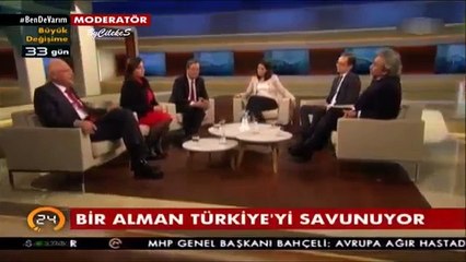 Alman Verheugen Can Dündar'ı Rezil Etti