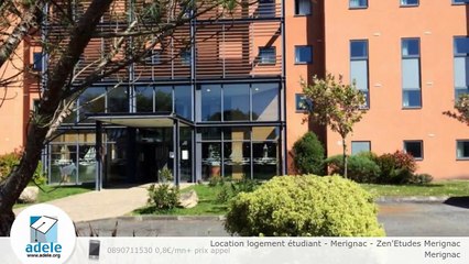 Location logement étudiant - Merignac - Zen'Etudes Merignac