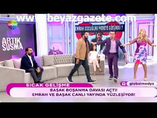 Artık Susma - Başak ve Emrah canlı yayında kavga etti!