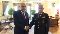 Başbakan Yıldırım Jandarma Genel Komutanı Orgeneral Arif Çetin'i Kabul Etti