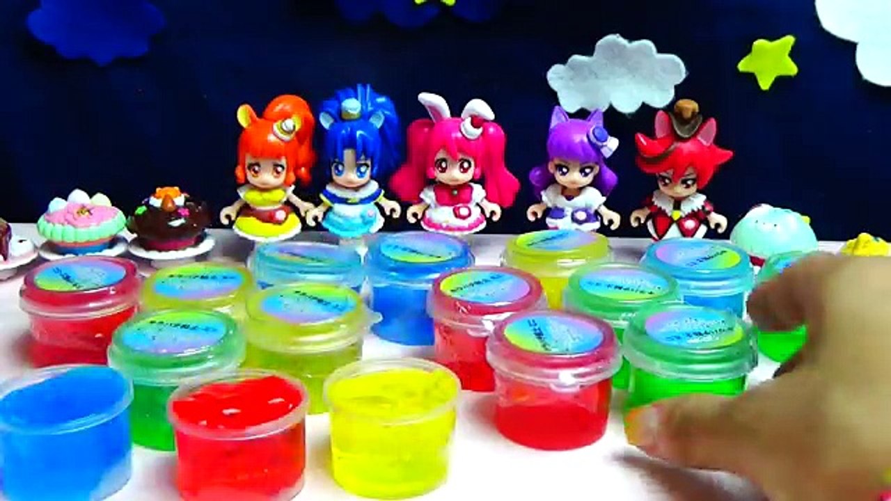 プリキュアアラモード❤️キラパテねんどであそぼう！まぜまぜするとどんないろ？キッズ アニメ おもちゃ ASOBOOM!