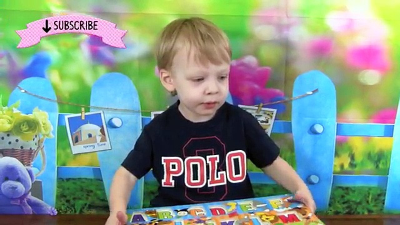 Learn ABC Alphabet WITH 3 YEAR OLD! Fun Educational ABC Alphabet Video For Kindergarten, Toddlers,