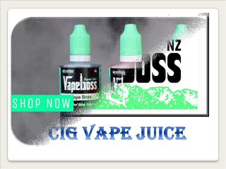 E Cig Vape Juice - vapeboss.co.nz