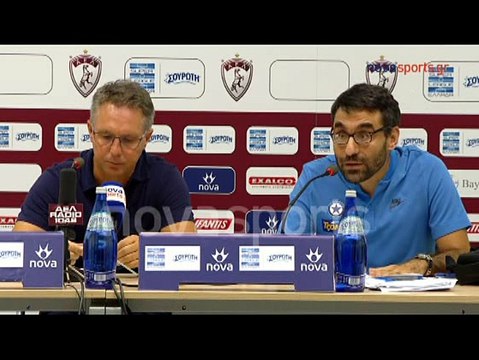 4η ΑΕΛ-Ατρόμητος 0-0 2017-18 Συνέντευξη τύπου (Tilesport tv)