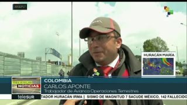 Colombia: trabajadores de Avianca protestan contra despidos masivos