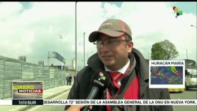 teleSUR noticias. Huracán Maria llega a Puerto Rico con categoría 5