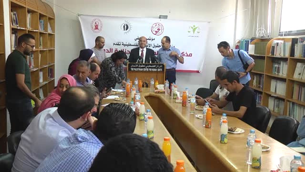 Filistinli İnsan Hakları Kuruluşlarından Ucm'ye İsrail Başvurusu