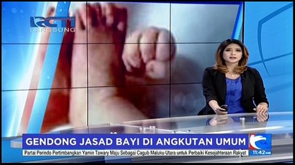 Heboh! Ibu Gendong Jasad Bayi di Angkot