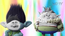 BRANCH Troll VS PRINCE GRISTLE Bergen – DreamWorks Trolls Coloring Pages DUEL | Kids Coloring Book