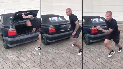 Pétard dans le coffre