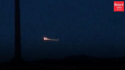 'UFO'nun gökyüzü dansı' izlenme rekorları kırıyor