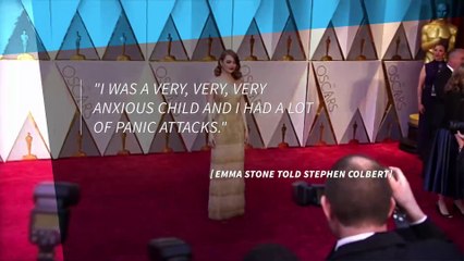 Emma Stone reveals lifelong battle with anxiety