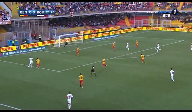Edin Dzeko Goal HD - Benevento 0-1 AS Roma - 20.09.2017
