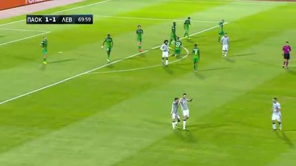 2-1 Evgeny Shakhov Goal [HD] - PAOK 2-1 Levadiakos 20.09.2017