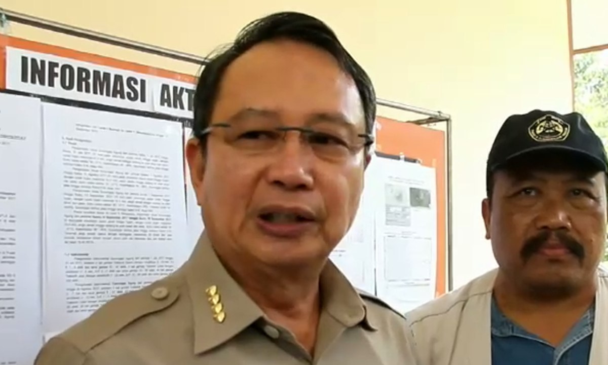 BNPB Tinjau Situasi Gunung Agung
