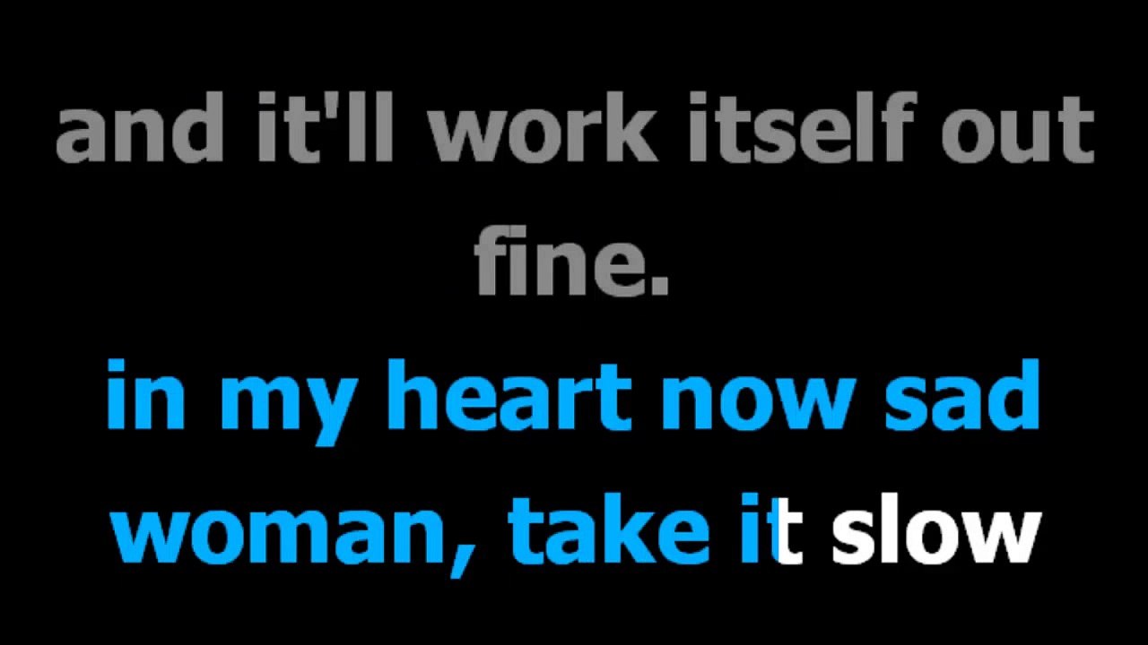 Patience -  Guns and roses -  Karaoke  - Lyrics