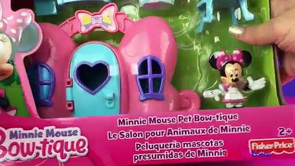 Disney Minnie Mouse Pet Bow-Tique Disney Junior Peluqueria mascotas presumidas de Minnie