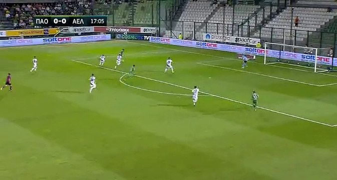 Andrés Chávez Goal HD - Panathinaikos	1-0	AEL Larissa 20.09.2017