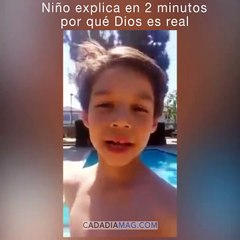 Dios es amor Niño Explica Cadadiamag - Biografía