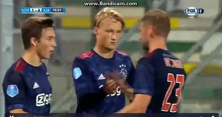 Kasper Dolberg 2nd GOAL - Scheveningen 1-4 Ajax   20.09.2017