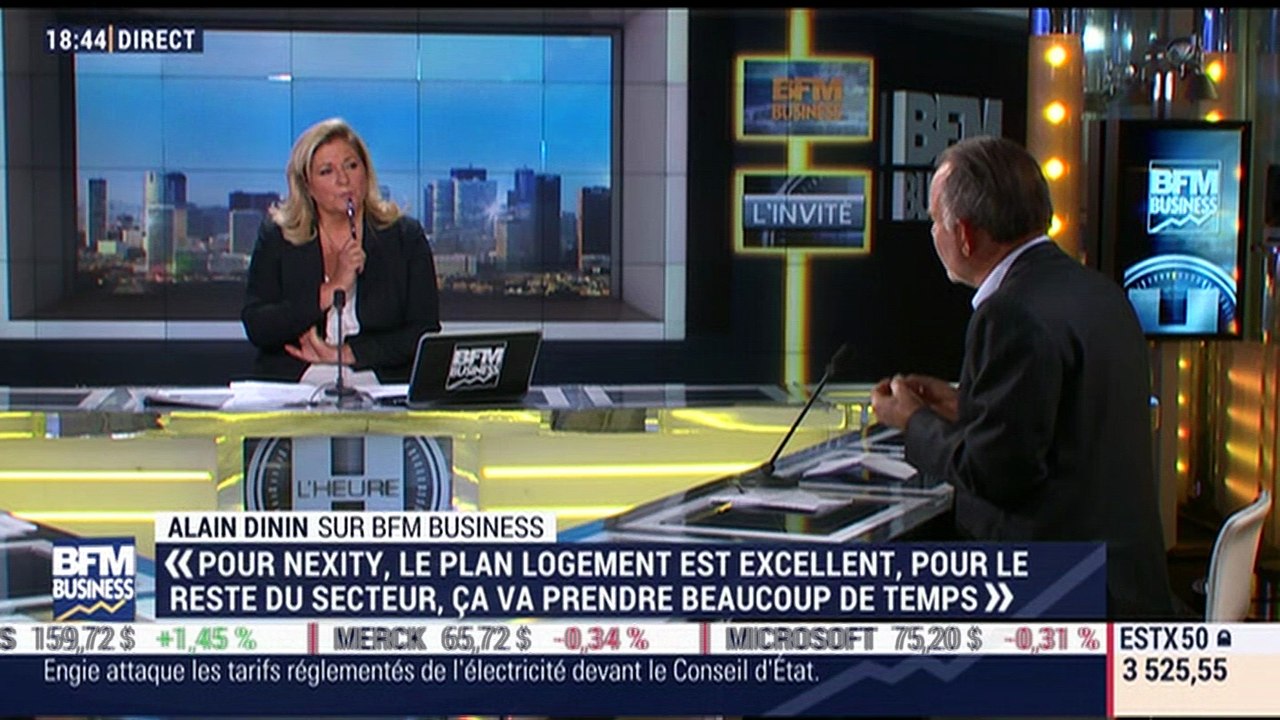Alain Dinin: "Pour Nexity, le plan logement est excellent, pour le reste du secteur, ça va prendre beaucoup de temps" - 20/09