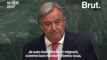 Nations unies : le message d'António Guterres sur les migrants