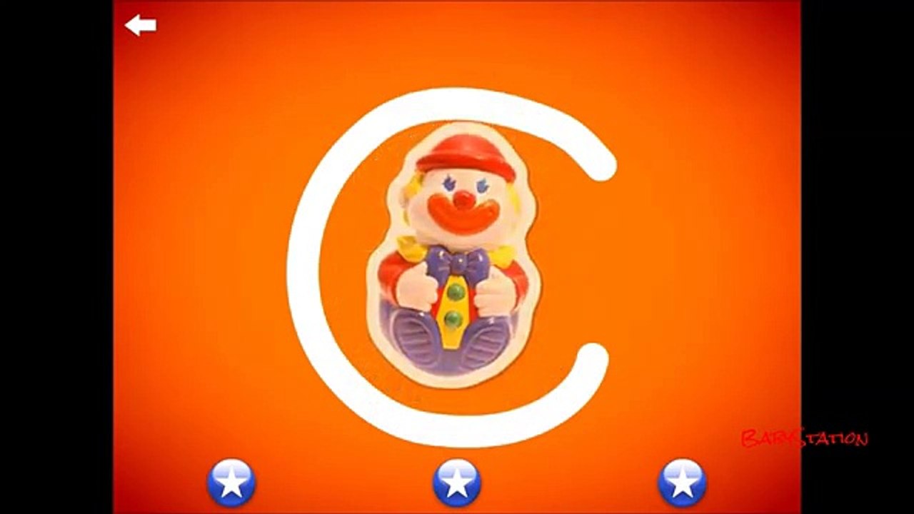 Learn writing alphabets - A to E - LetterSchool - By BabyStation