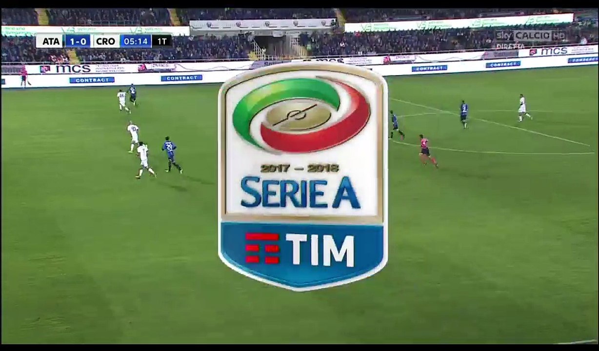 Andrea Petagna Goal HD - HD - Atalanta 1-0 Crotone - 20.09.2017