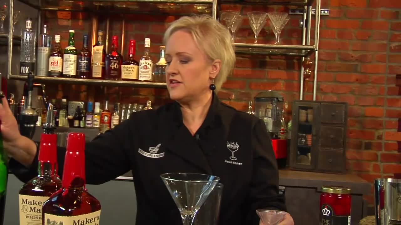 Manhattan Cocktail - Kathy Casey's Liquid Kitchen - Small Screen