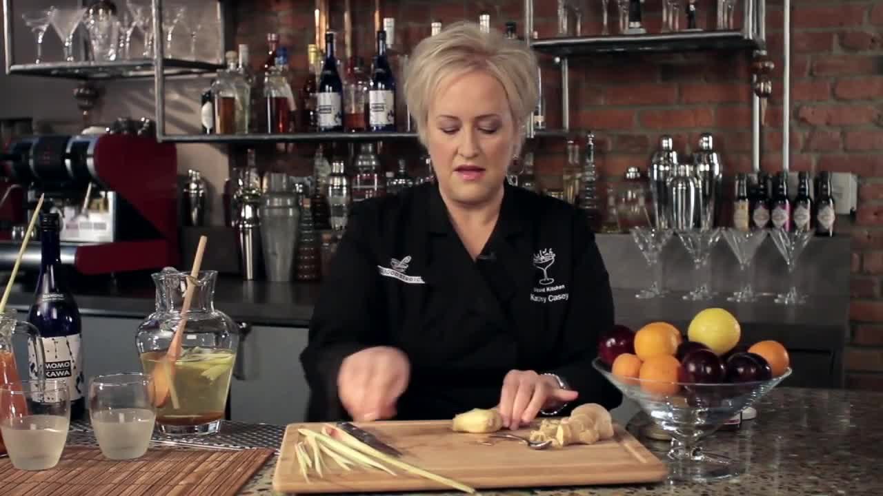 Sake Sangria - Kathy Casey's Liquid Kitchen