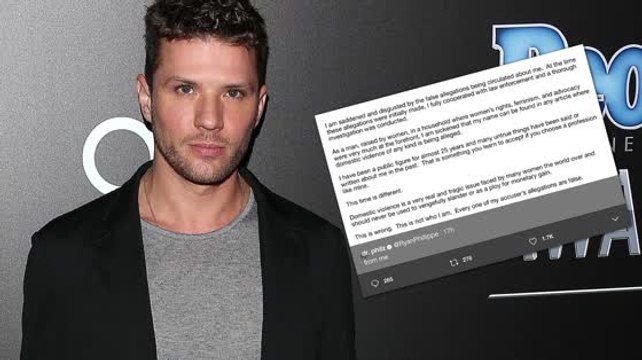 Ryan Phillippe Speaks Out Against Domestic Abuse Allegations