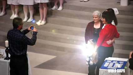 Watch Soldier Returning From Kuwait Surprise His Wife During Graduation