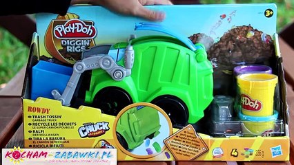 Des déchets pâte à modeler plates-formes chahuteur le le le le la un camion ordures diggin` megadyskont.pl