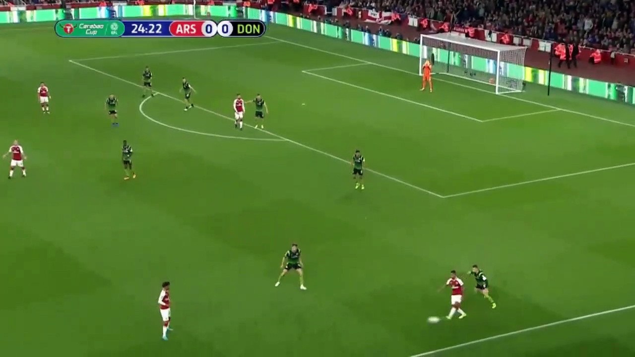 Theo Walcott Goal HD - Arsenal 1-0 Doncaster Rovers 20.09.2017