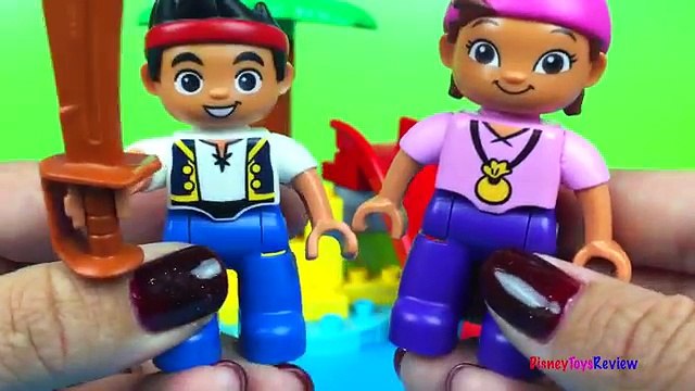 Lego Duplo Jake & the Never Land Pirates Treasure with Tick Tock the crocodile the best Pirate Toys