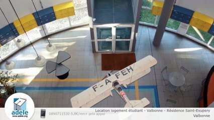 Location logement étudiant - Valbonne - Résidence Saint-Exupery